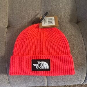 North Face Beanie- Hot Pink